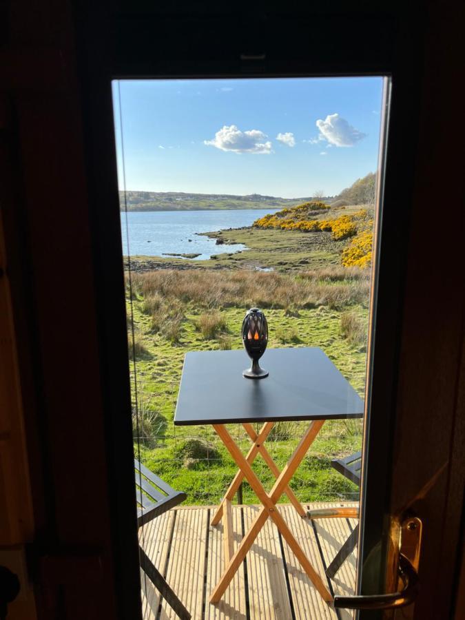 Ferienwohnung Sun Pod - Skeabost Bridge Portree Exterior foto