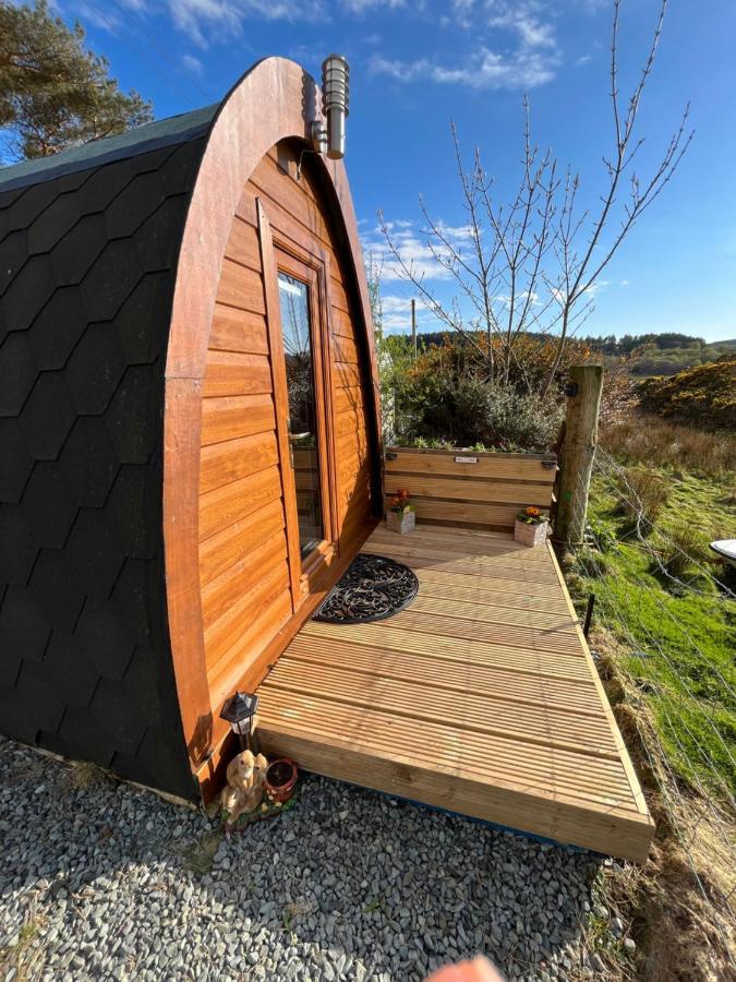 Ferienwohnung Sun Pod - Skeabost Bridge Portree Exterior foto